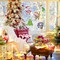 5 Pcs Christmas Diamond Painting Window Clings, Window Stickers Diamond Art Kits for Xmas Home Decor, Diamond Painting Accessories, Diamond Art Kits Craft for Adults, Gifts